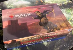 1x Commander Legends Baldur’s Gate Draft Booster Box English Sealed MTG CLB - Image 1