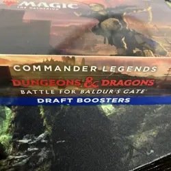 1x Commander Legends Baldur’s Gate Draft Booster Box English Sealed MTG CLB - Image 2