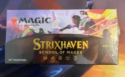 Magic the Gathering Strixhaven School of Mages Set Booster Box ENGLISH SEALED 630509975679 - Image 1