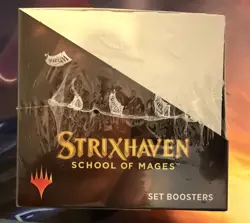 Magic the Gathering Strixhaven School of Mages Set Booster Box ENGLISH SEALED 630509975679 - Image 3