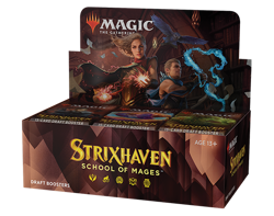 Magic: The Gathering - Strixhaven School of Mages Draft Booster Box - 36 Packs 630509957651 - Image 1