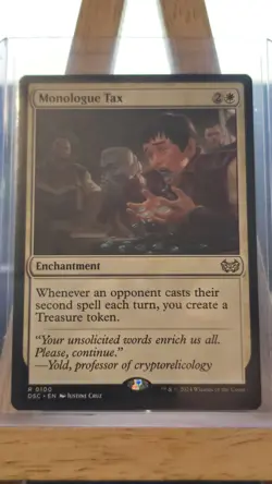 Monologue Tax Commander: Duskmourn: House of Horror Regular NM - Image 1