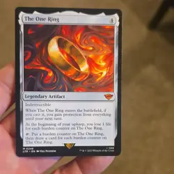 The One Ring Universes Beyond LTR 246 Regular Mythic Artifact Wizards English - Image 1