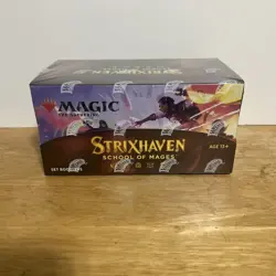 Magic the Gathering Strixhaven School of Mages Set Booster Box MTG NEW Sealed 630509975679 - Image 1