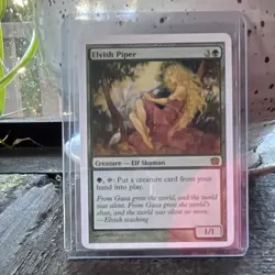 Magic: The Gathering Elvish Piper 9th Edition Green Creature 1/1 Rebecca Guay - Image 1