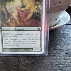 Magic: The Gathering Elvish Piper 9th Edition Green Creature 1/1 Rebecca Guay - Image 4