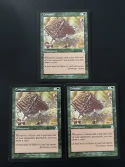 3x Compost 1999 Urza's Destiny Magic MTG LP - Image 2