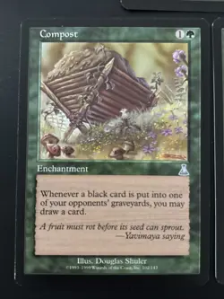 3x Compost 1999 Urza's Destiny Magic MTG LP - Image 4