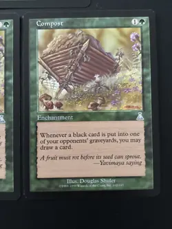 3x Compost 1999 Urza's Destiny Magic MTG LP - Image 5