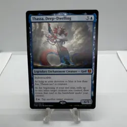 Magic The Gathering Thassa Deep-Dwelling 071/254 Theros Mythic Regular Blue Leg… - Image 1