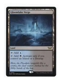 Gloomlake Verge | Regular | NM | MTG | Rare | 0260 | DSK - Duskmourn - Image 1