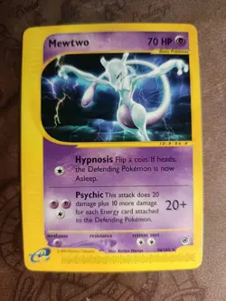 Mewtwo 56/165 – Expedition Base Set (2002) – Pokemon Card – Non-Holo – Rare - Image 1