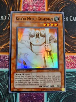 Yu-Gi-Oh! TCG Koa'ki Meiru Guardian RGBT-ENPP3 Super Rare Limited Near Mint a1/ - Image 1