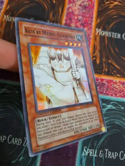 Yu-Gi-Oh! TCG Koa'ki Meiru Guardian RGBT-ENPP3 Super Rare Limited Near Mint a1/ - Image 2