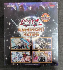 Yu-Gi-Oh! TCG - Magnificent Maidens - Sealed Display of 5 Boxes - First Edition - Image 1