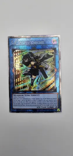Yugioh! S:P Little Knight MP25-EN047 Starlight Rare 1st Ed NM - Image 1