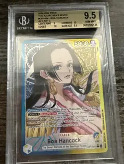 ONE PIECE OP14 EB04 THE AZURE SEAS 041 BOA HANCOCK BGS 9.5 - PSA 10 English - Image 1