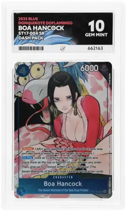 Boa Hancock – ST17-004 SR Dash Pack – ACE Grade 10 – One Piece Card Game - Image 2