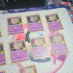 Pokemon TCG Celebrations Mew 25/25 Holo Lot 15 Cards Anniversary Psychic - Image 3