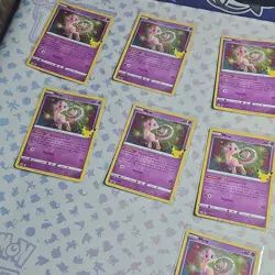 Pokemon TCG Celebrations Mew 25/25 Holo Lot 15 Cards Anniversary Psychic - Image 4