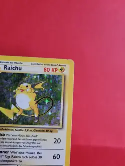 Pokemon Karte/card - Raichu 14/102 - Base Set - Holo - Very Good+ - Image 3