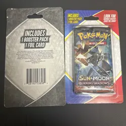Pokemon Sun And Moon Burning Shadows Blister Pack w/ a Booster Pack + Foil Card - Image 3