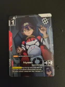 Nyaan Alternate Art Winner Foil - GD03 - 092 U+ NM - Gundam TCG Card Game - Image 1