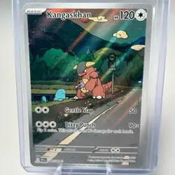Pokemon Trading Card TCG Kangaskhan Full Art Holo 204/182 Nintendo 2025 - Image 1