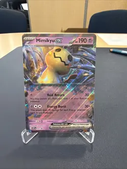 FREE SHIPPING Mimikyu ex 004 Sv: Scarlet & Violet Promo Cards Holo - Image 1