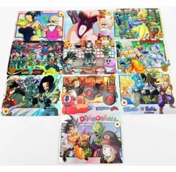 39pc Set DRAGON BALL Holographic Custom Art DRAGONBALL Z Collectible Anime Card - Image 3