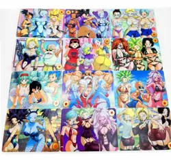 39pc Set DRAGON BALL Holographic Custom Art DRAGONBALL Z Collectible Anime Card - Image 4