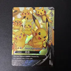 Pikachu V-Union SWSH: Sword & Shield Promo Cards SWSH142 Pokemon - MINT/NM - Image 1