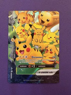Pikachu V-Union SWSH141 - Pokemon TCG SWSH: Sword & Shield Promo Cards - Image 1