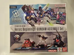 Gundam Card Game - Starter Deck Heroic Beginnings Assemble Set ST01A Sealed - Image 1