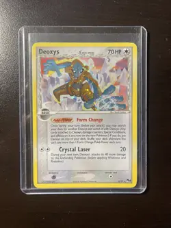 Deoxys 2/17 Pop Series 4 Pokemon Card Rare Holo, NM See Pics - Image 1