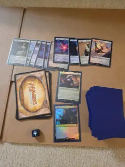 Magic The Gathering Timey Wimey Dr. Who Commander Deck MTG COMPLETE SLEEVED - Image 2