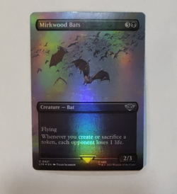Mirkwood Bats Borderless FOIL , Lord of the Rings MTG , FREE SHIPPING - Image 1
