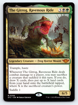 The Gitrog, Ravenous Ride - Outlaws of Thunder Junction MTG - Image 1