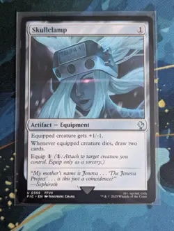 MTG Skullclamp- NM - FIC Commander: Final Fantasy - Image 1