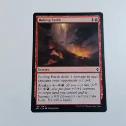 Boiling Earth Battle for Zendikar MTG NM - Image 1