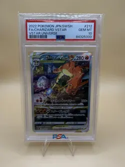 Pokemon Charizard VSTAR 212 S12a Vstar Universe Special Art Holo PSA 10 - Image 1
