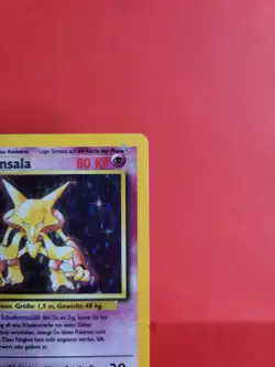 Pokemon Karte/card - Simsala Alakazam 1/102 - Base Set - Holo - Light Played - Image 3