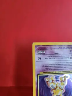 Pokemon Karte/card - Simsala Alakazam 1/102 - Base Set - Holo - Light Played - Image 4