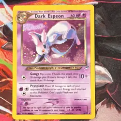 Pokemon TCG Dark Espeon Neo Destiny 4/105 Holo English NM - Image 3