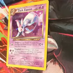 Pokemon TCG Dark Espeon Neo Destiny 4/105 Holo English NM - Image 5