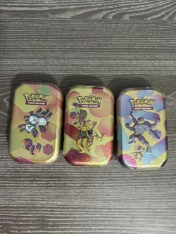 Pokemon TCG: Scarlet & Violet 151 (x3) SEALED Mini Tins✅ 🔥 - Image 1