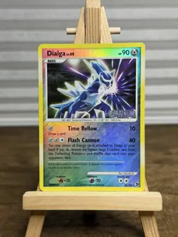 Pokemon 2008 Dialga 16/106 Platinum Stamped Reverse Holo Burger King Promo MP - Image 1