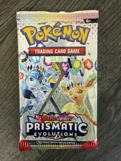 Heavy 22.33! Pokemon Prismatic Evolutions Booster Pack Sealed! Demi-God PackU! - Image 3