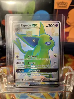Espeon GX Full Art SV60/SV94 NM Hidden Fates Pokemon TCG - Image 1