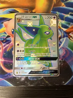 Espeon GX Full Art SV60/SV94 NM Hidden Fates Pokemon TCG - Image 5